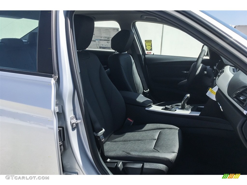 2018 3 Series 320i Sedan - Glacier Silver Metallic / Black photo #2