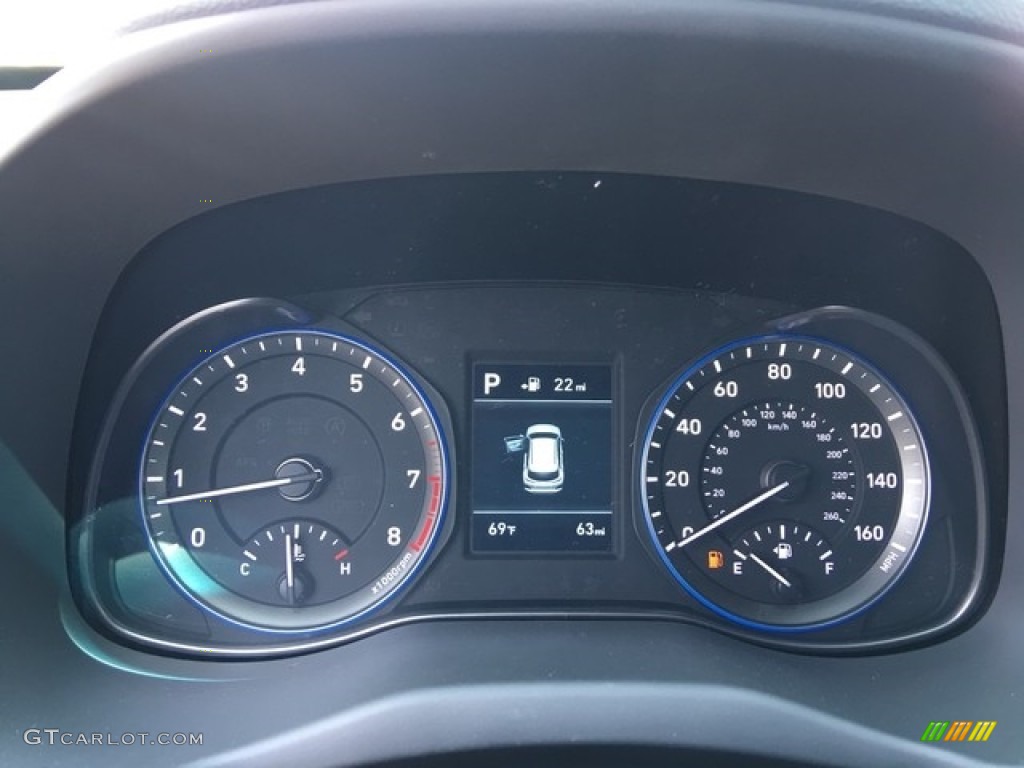 2018 Hyundai Kona SEL AWD Gauges Photos