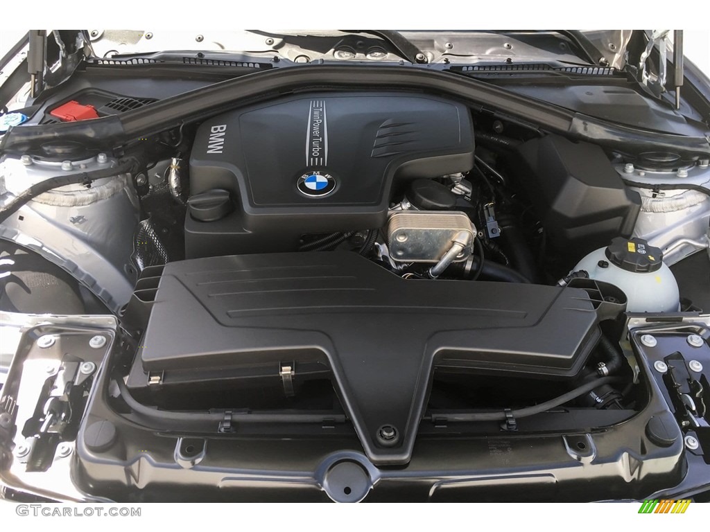 2018 3 Series 320i Sedan - Glacier Silver Metallic / Black photo #8