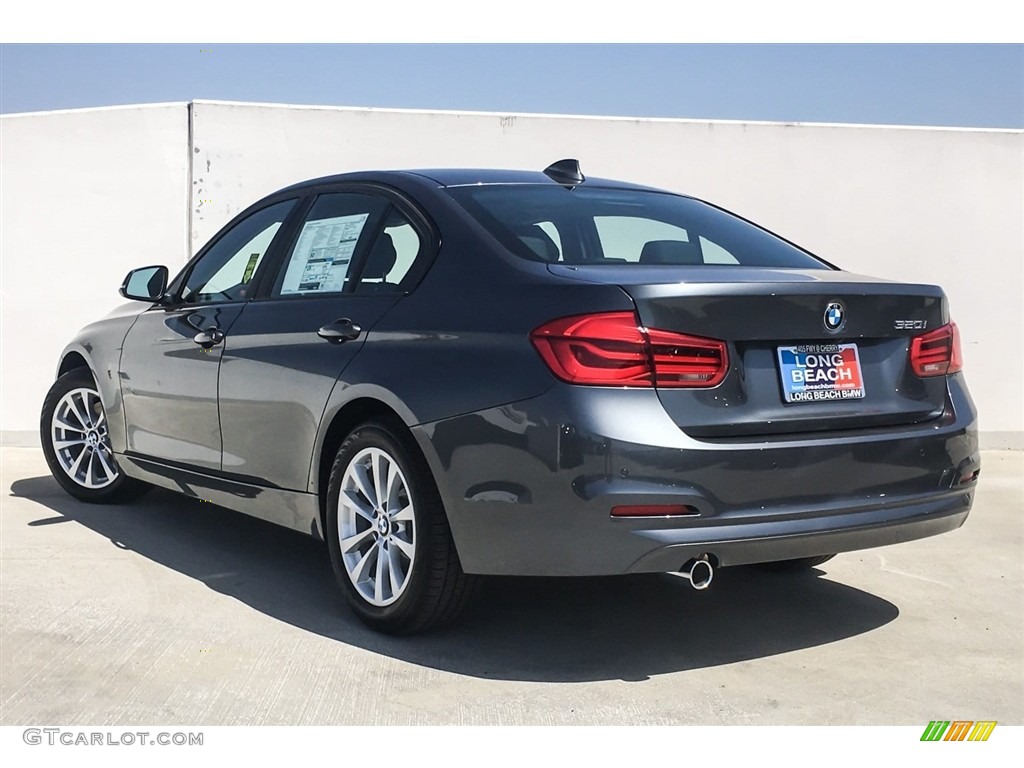 2018 3 Series 320i Sedan - Mineral Grey Metallic / Black photo #3