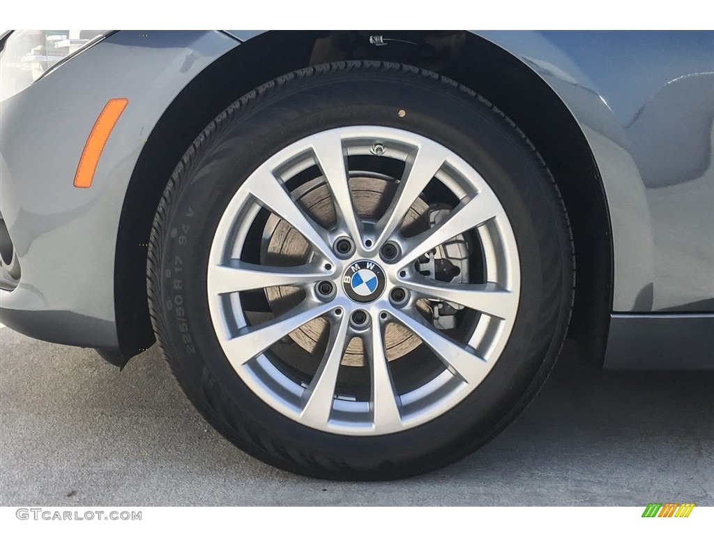 2018 3 Series 320i Sedan - Mineral Grey Metallic / Black photo #9