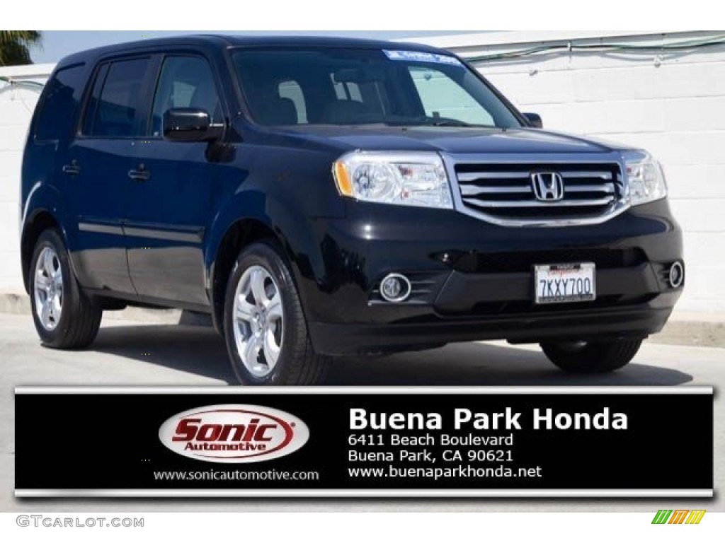 Crystal Black Pearl Honda Pilot