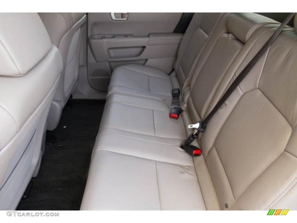 2015 Pilot EX-L - Crystal Black Pearl / Gray photo #4