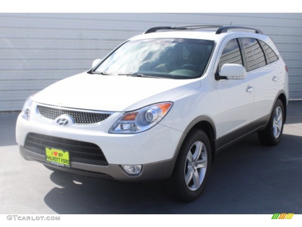 2011 Stone White Hyundai Veracruz Limited 126631759 Photo 3