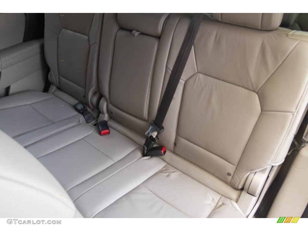 2015 Pilot EX-L - Crystal Black Pearl / Gray photo #18