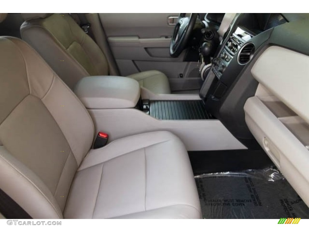 2015 Pilot EX-L - Crystal Black Pearl / Gray photo #23