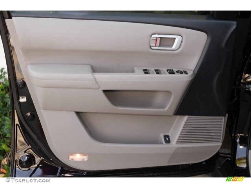 2015 Pilot EX-L - Crystal Black Pearl / Gray photo #28