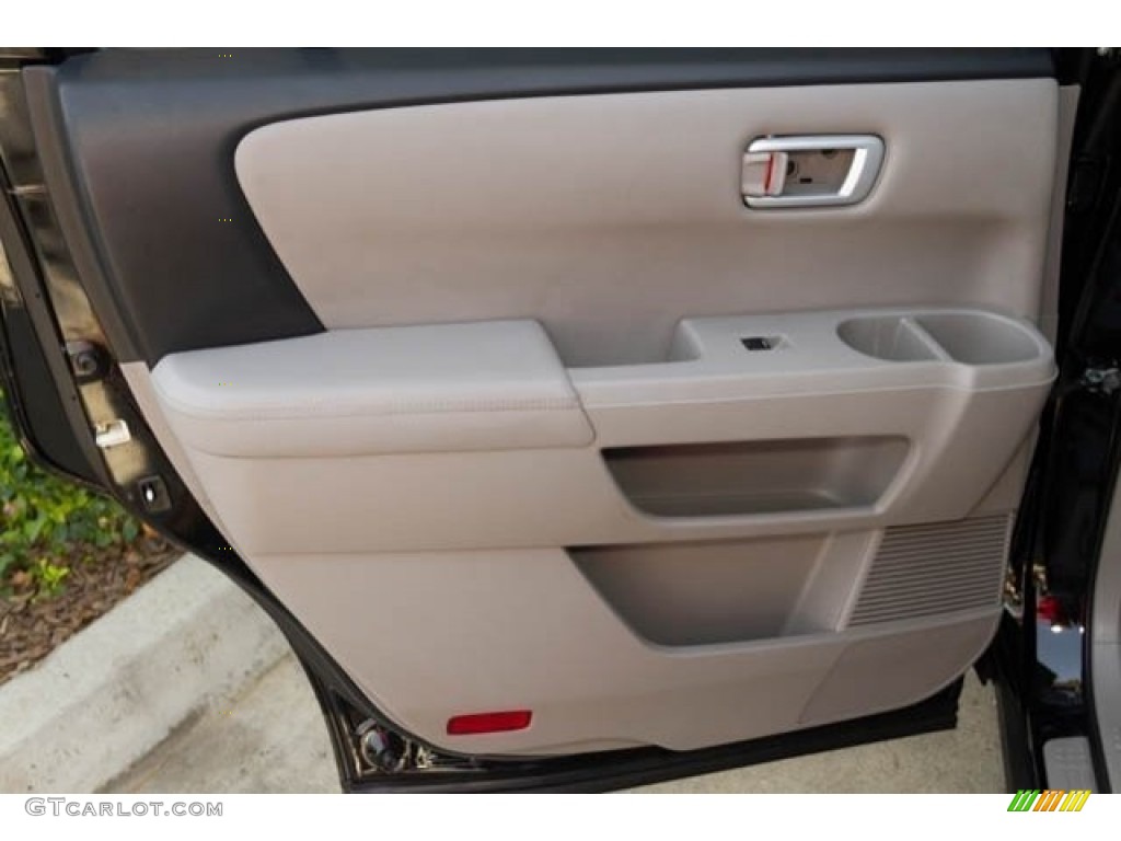 2015 Pilot EX-L - Crystal Black Pearl / Gray photo #30