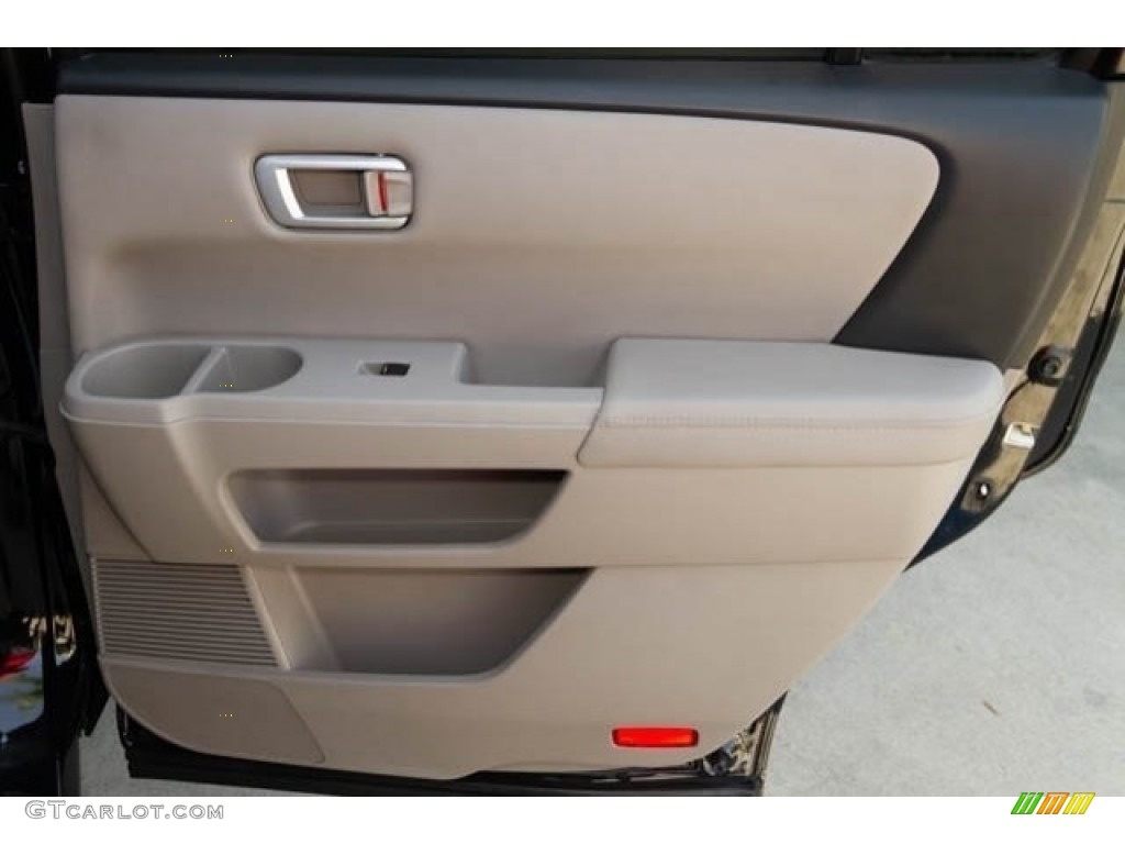 2015 Pilot EX-L - Crystal Black Pearl / Gray photo #31