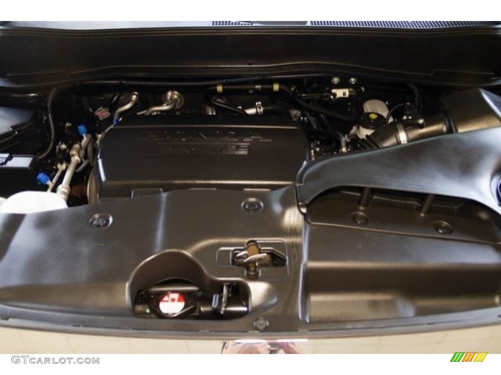 2015 Pilot EX-L - Crystal Black Pearl / Gray photo #33