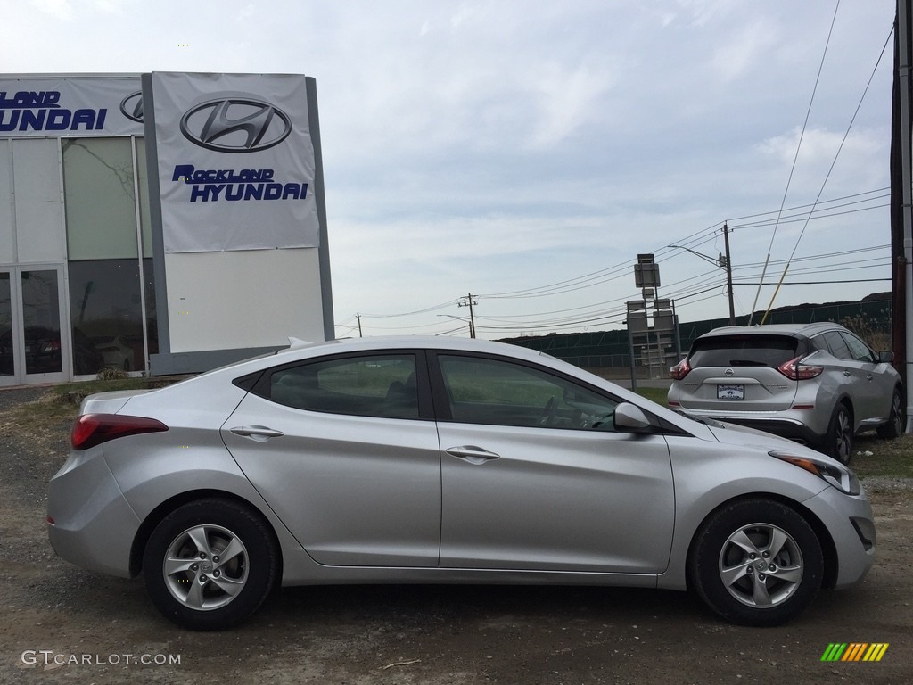 2014 Elantra SE Sedan - Silver / Gray photo #3