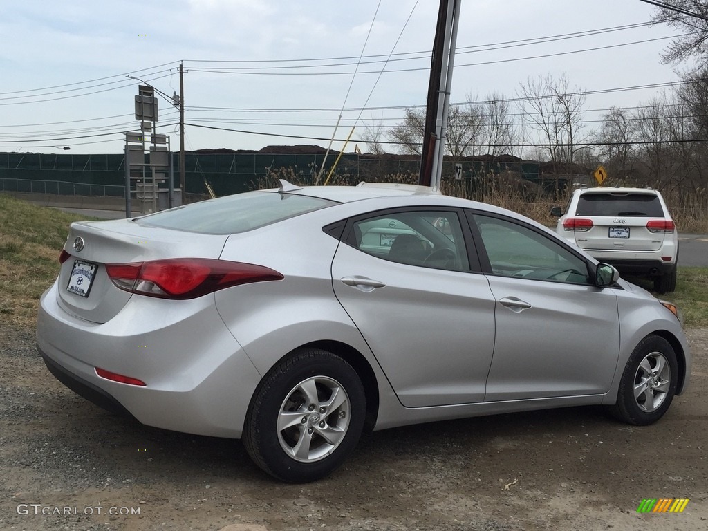 2014 Elantra SE Sedan - Silver / Gray photo #4