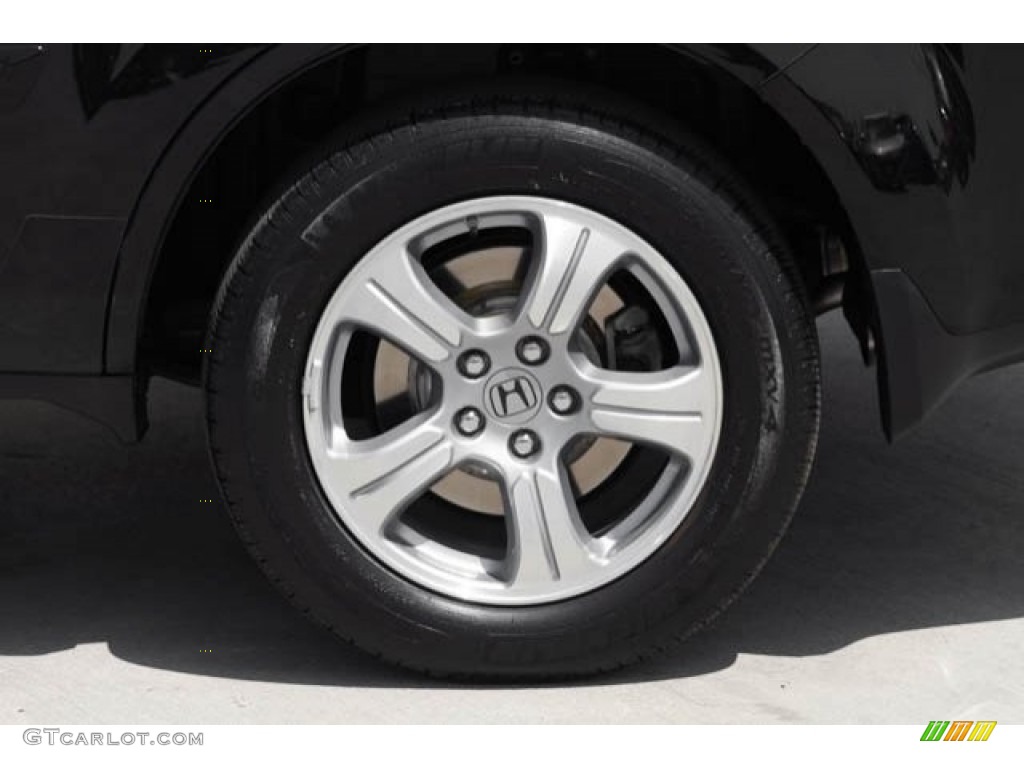 2015 Pilot EX-L - Crystal Black Pearl / Gray photo #37