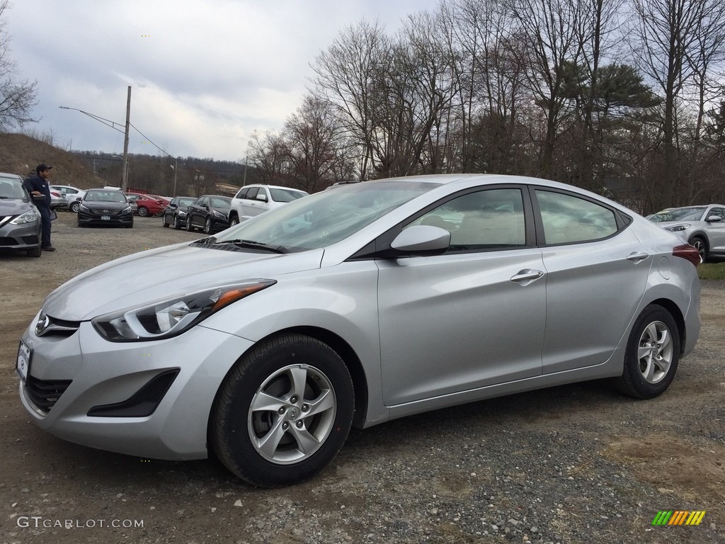 2014 Elantra SE Sedan - Silver / Gray photo #7