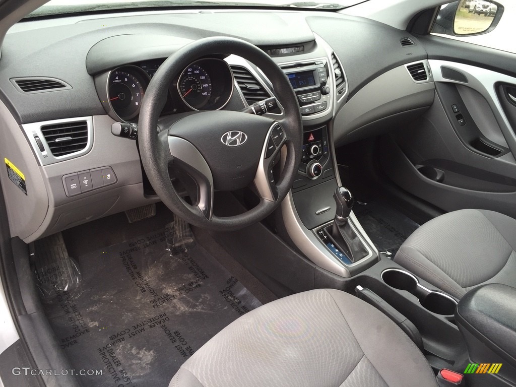 2014 Elantra SE Sedan - Silver / Gray photo #10