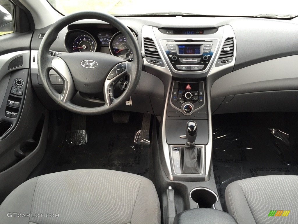 2014 Elantra SE Sedan - Silver / Gray photo #14