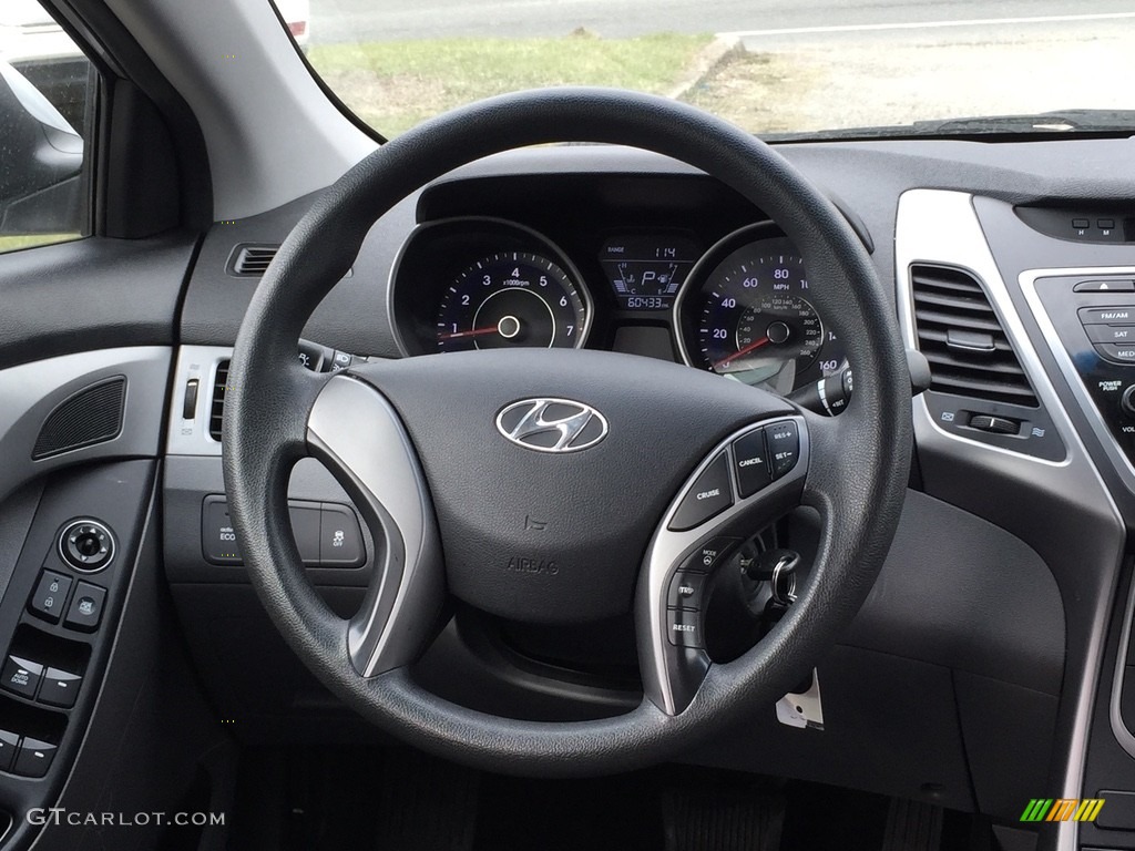 2014 Elantra SE Sedan - Silver / Gray photo #17