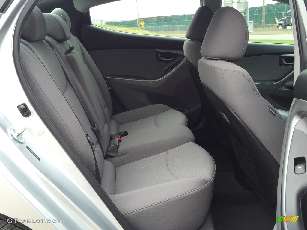 2014 Elantra SE Sedan - Silver / Gray photo #22