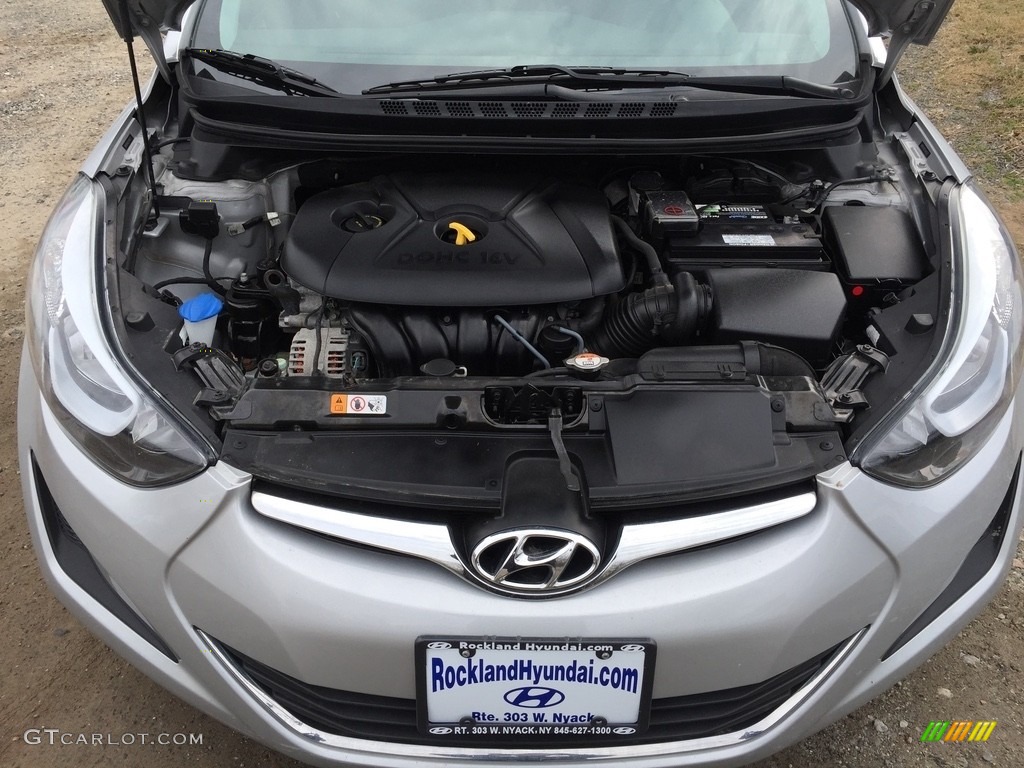 2014 Elantra SE Sedan - Silver / Gray photo #28