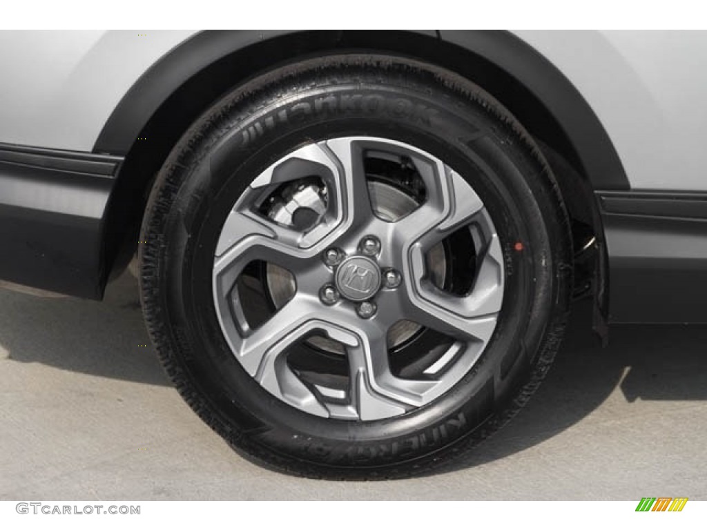 2018 CR-V EX AWD - Lunar Silver Metallic / Black photo #11