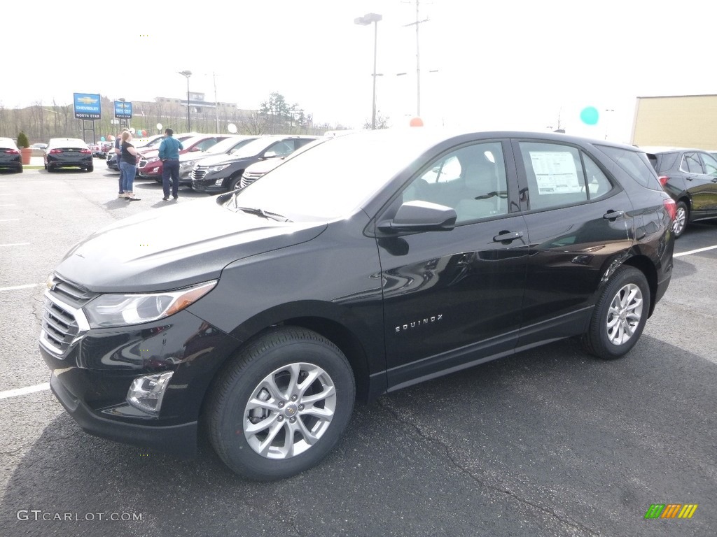 2018 Equinox LS AWD - Mosaic Black Metallic / Medium Ash Gray photo #1