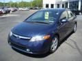 2006 Royal Blue Pearl Honda Civic EX Sedan  photo #7