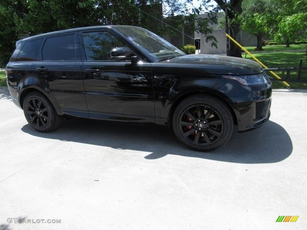 2018 Range Rover Sport HSE Dynamic - Santorini Black Metallic / Ebony photo #1