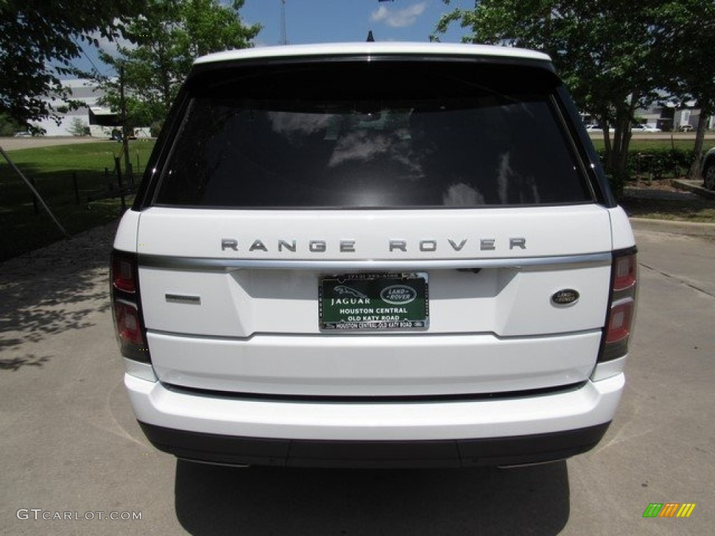 2018 Range Rover Supercharged LWB - Fuji White / Ebony photo #8