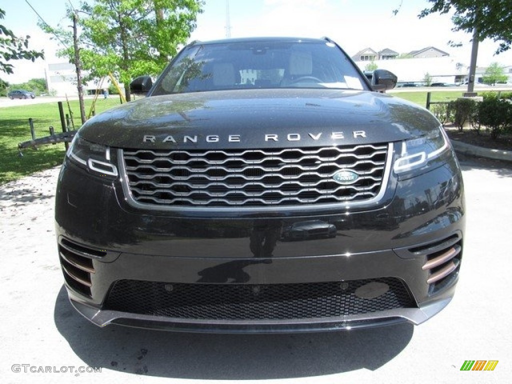 2018 Range Rover Velar First Edition - Santorini Black Metallic / Light Oyster/Ebony photo #9