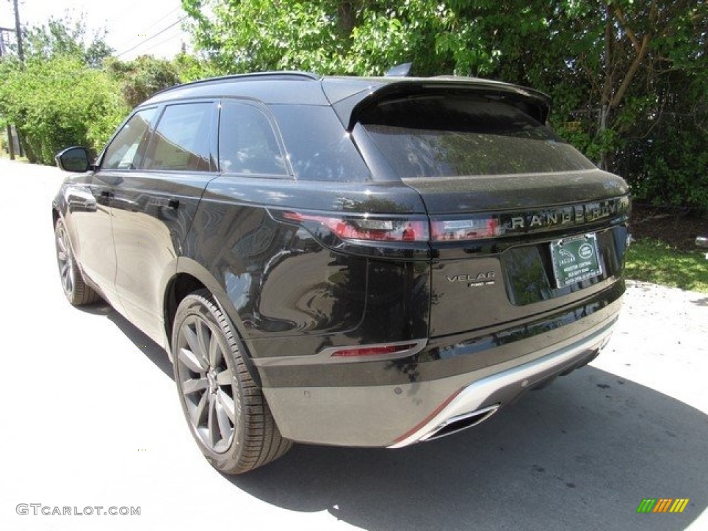 2018 Range Rover Velar First Edition - Santorini Black Metallic / Light Oyster/Ebony photo #12