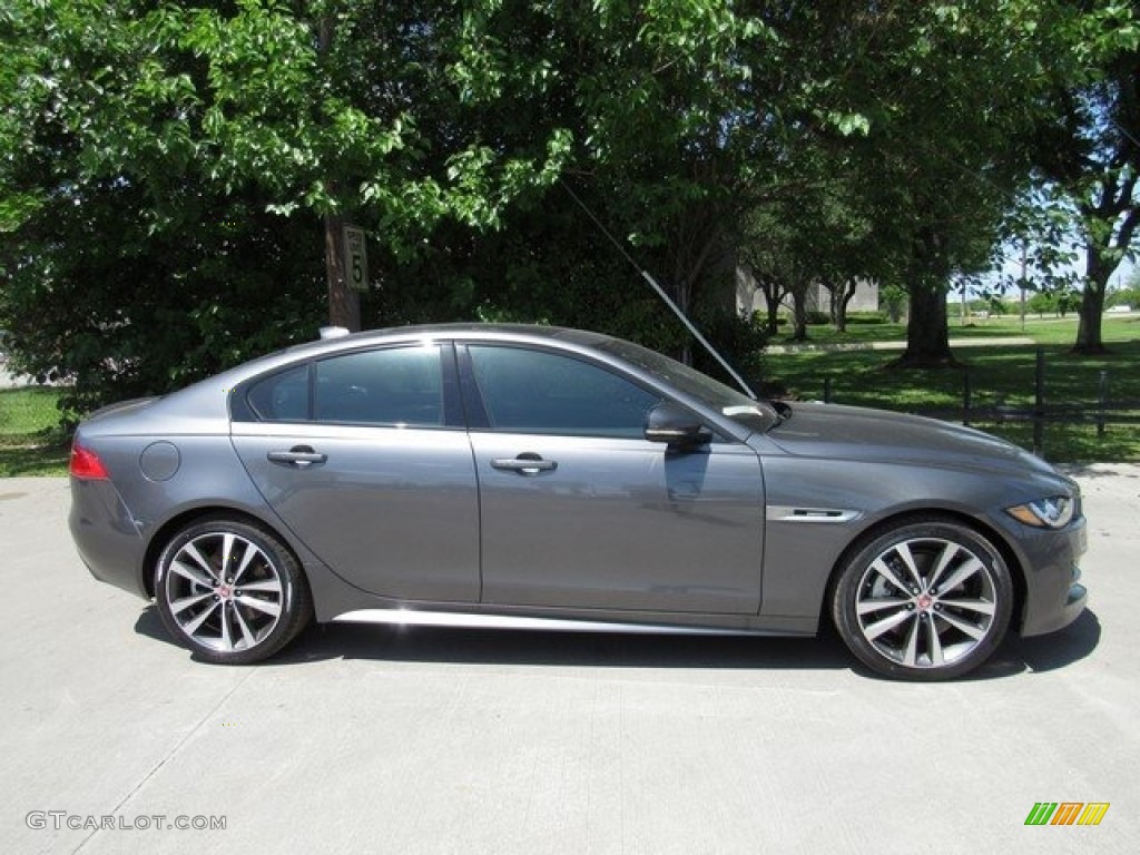 Corris Grey Metallic 2018 Jaguar XE 30t R-Sport Exterior Photo #126648084