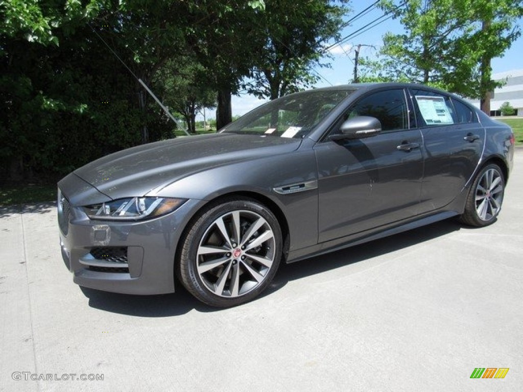 Corris Grey Metallic 2018 Jaguar XE 30t R-Sport Exterior Photo #126648138