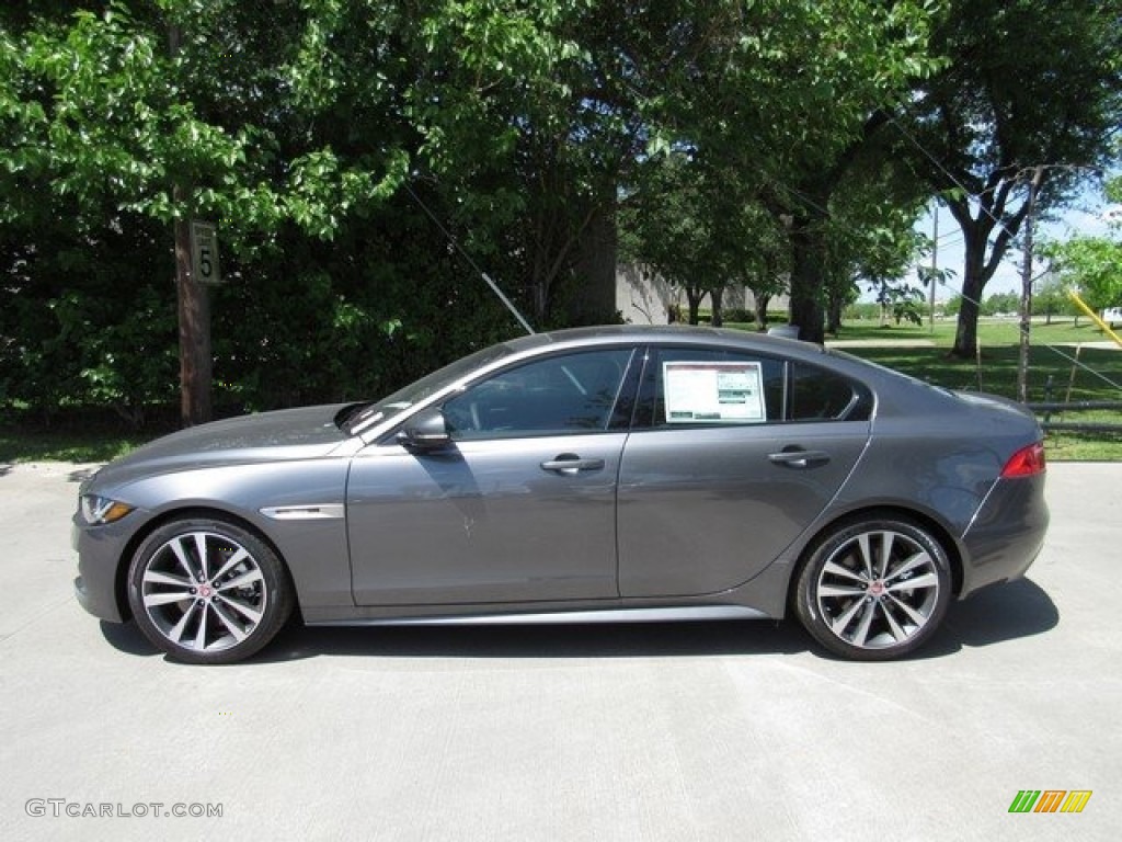 Corris Grey Metallic 2018 Jaguar XE 30t R-Sport Exterior Photo #126648153