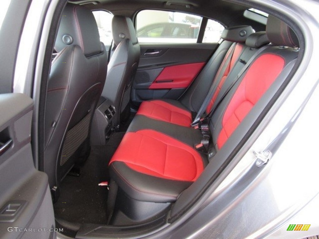 2018 Jaguar XE 30t R-Sport Rear Seat Photos