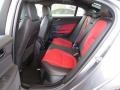 2018 Jaguar XE Ebony/Pimento Interior Rear Seat Photo