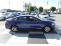 2016 Deep Impact Blue Metallic Ford Fusion S  photo #3