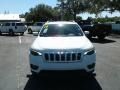 2019 Bright White Jeep Cherokee Latitude Plus  photo #8