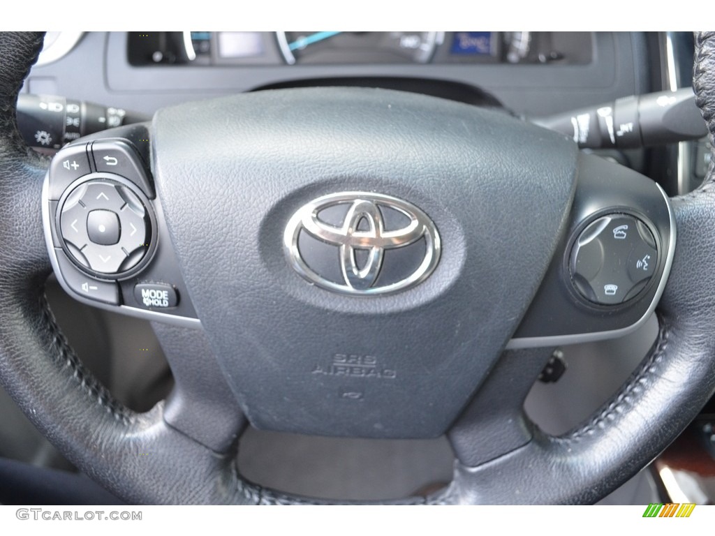 2012 Camry XLE V6 - Classic Silver Metallic / Ivory photo #23