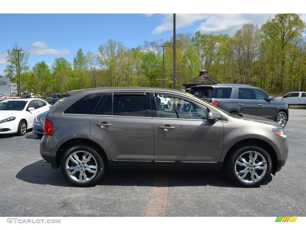 2014 Edge Limited - Mineral Gray / Charcoal Black photo #2