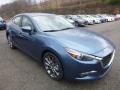 2018 Eternal Blue Mica Mazda MAZDA3 Grand Touring 4 Door  photo #3