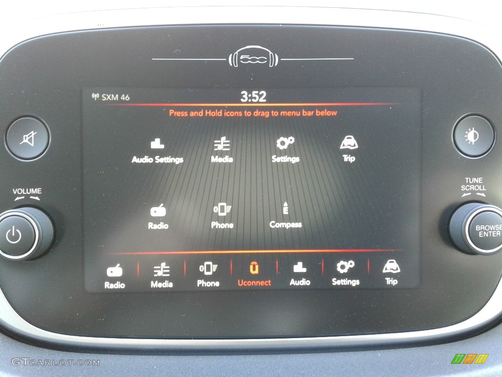 2018 Fiat 500X Trekking Controls Photo #126654656