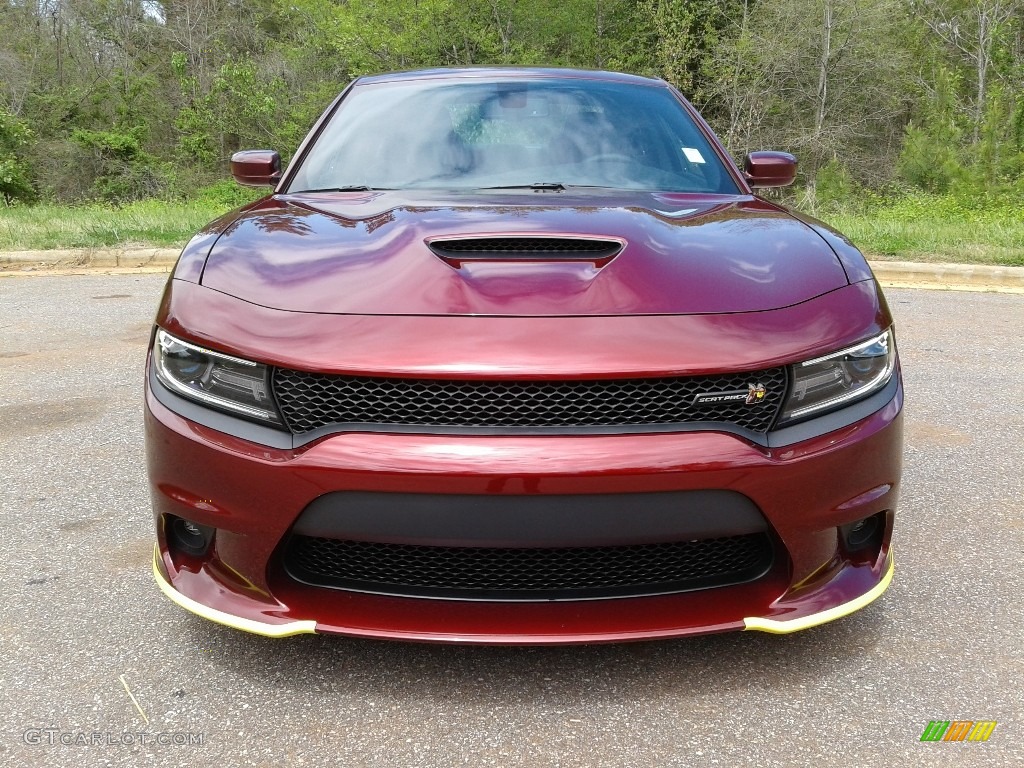 2018 Charger R/T Scat Pack - Octane Red Pearl / Black photo #3