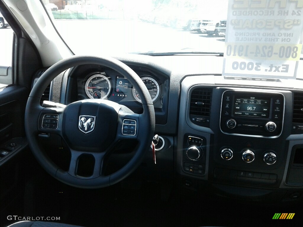 2018 1500 Express Crew Cab 4x4 - Bright White / Black/Diesel Gray photo #13