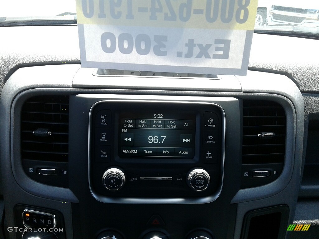 2018 1500 Express Crew Cab 4x4 - Bright White / Black/Diesel Gray photo #15