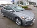 2018 Galactic Gray Hyundai Elantra Limited  photo #3