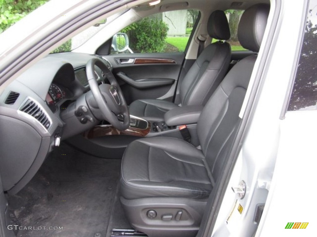 2012 Q5 3.2 FSI quattro - Ice Silver Metallic / Black photo #4