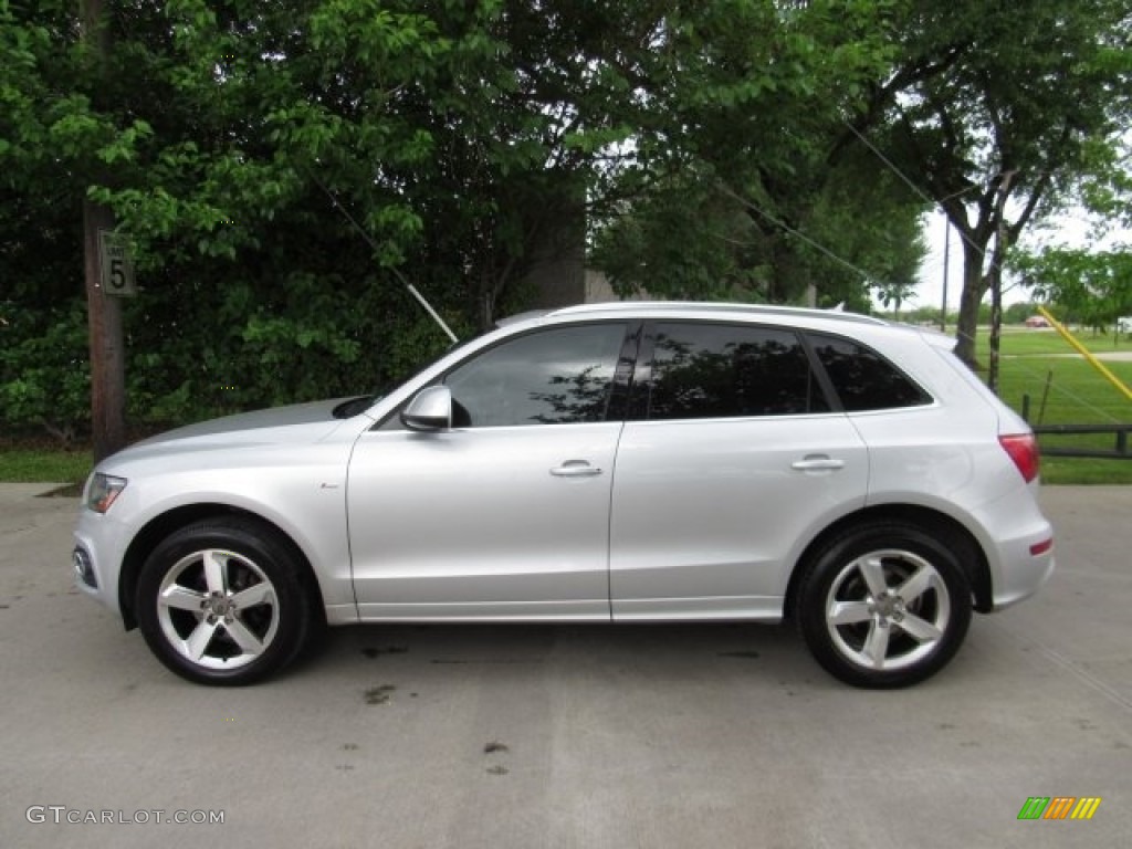2012 Q5 3.2 FSI quattro - Ice Silver Metallic / Black photo #11