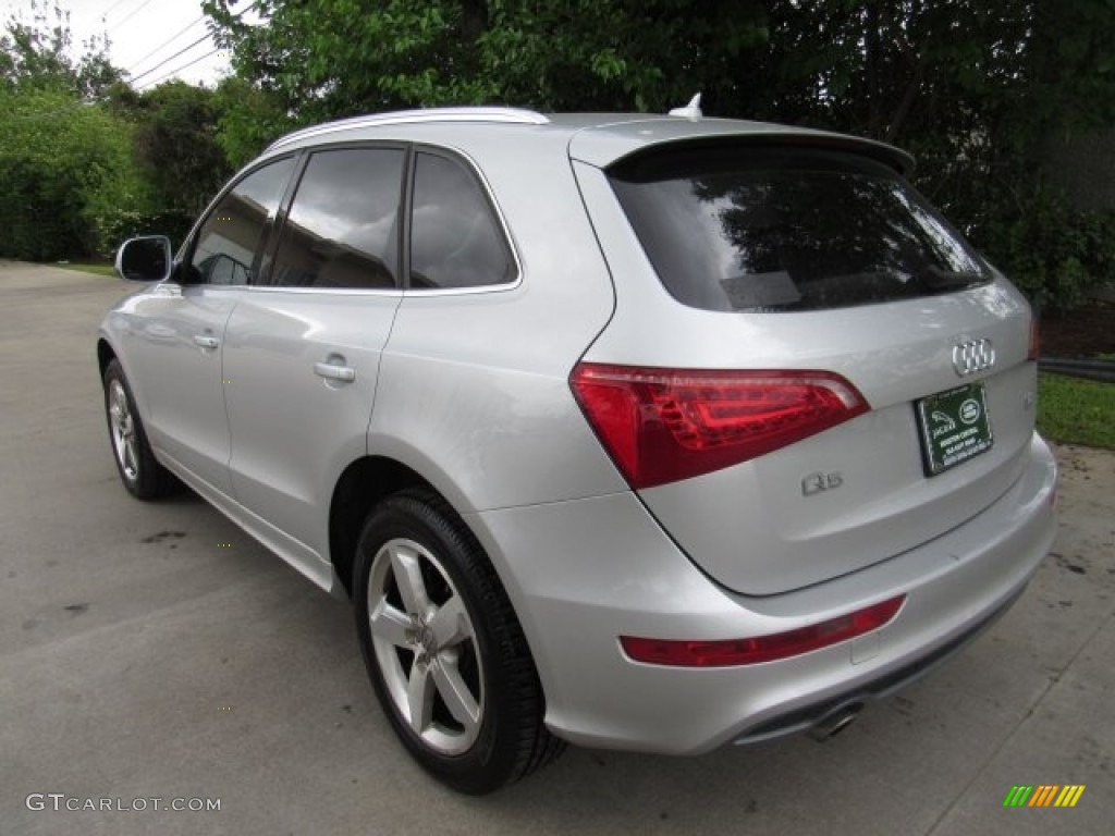 2012 Q5 3.2 FSI quattro - Ice Silver Metallic / Black photo #12