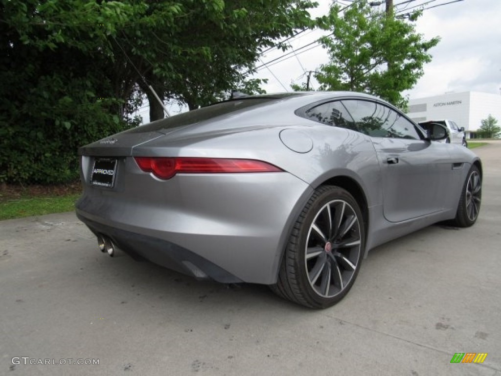 2015 F-TYPE S Coupe - Lunar Grey Metallic / Jet photo #12