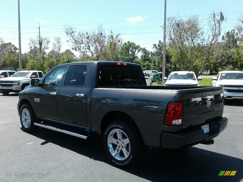 2018 1500 Express Crew Cab - Granite Crystal Metallic / Black/Diesel Gray photo #3